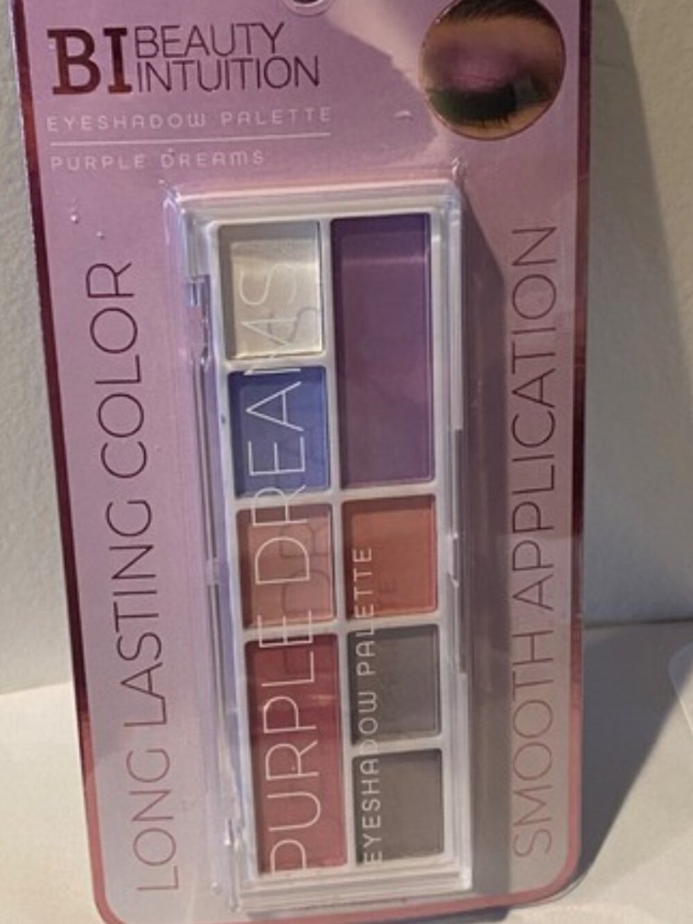 BI Beauty Intuition flattering ' Purple Dreams ' | 8 Shade Eyeshadow Palette NEW